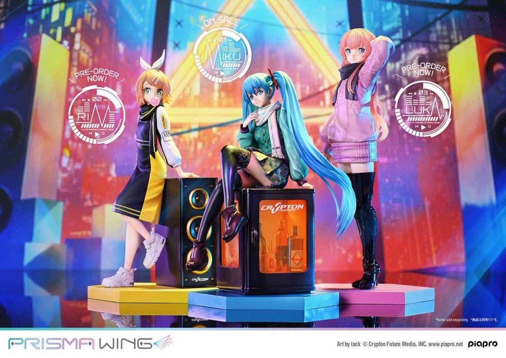 Vocaloid Prisma Wing Kagamine Rin (Art by lack) 1/7 Scale Figure