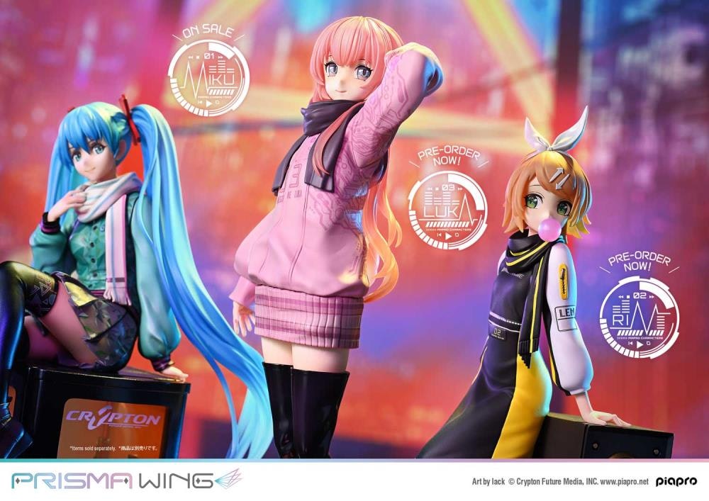 Vocaloid Prisma Wing Kagamine Rin (Art by lack) 1/7 Scale Figure