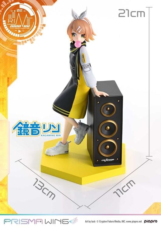 Vocaloid Prisma Wing Kagamine Rin (Art by lack) 1/7 Scale Figure