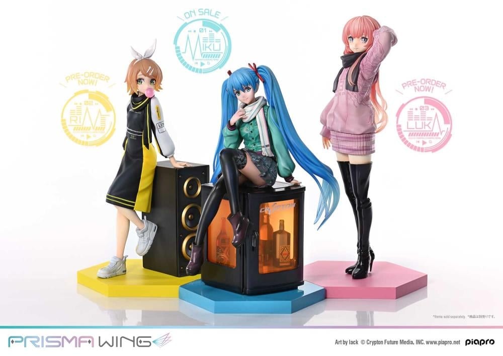 Vocaloid Prisma Wing Kagamine Rin (Art by lack) 1/7 Scale Figure