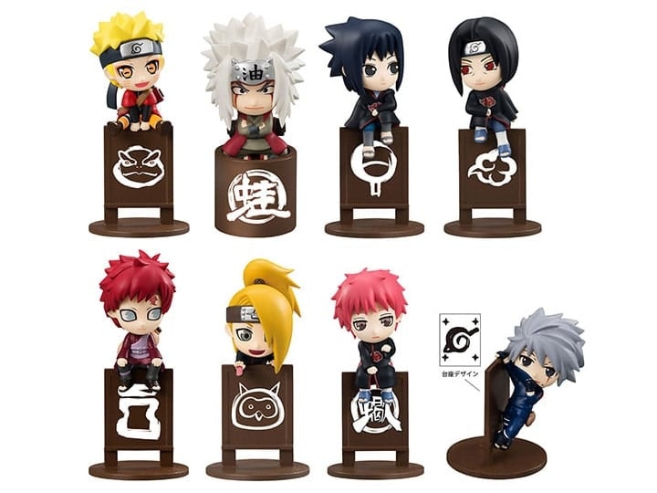 Naruto: Shippuden Ochatomo Have A Tea Break! Box of 8 Random Figures