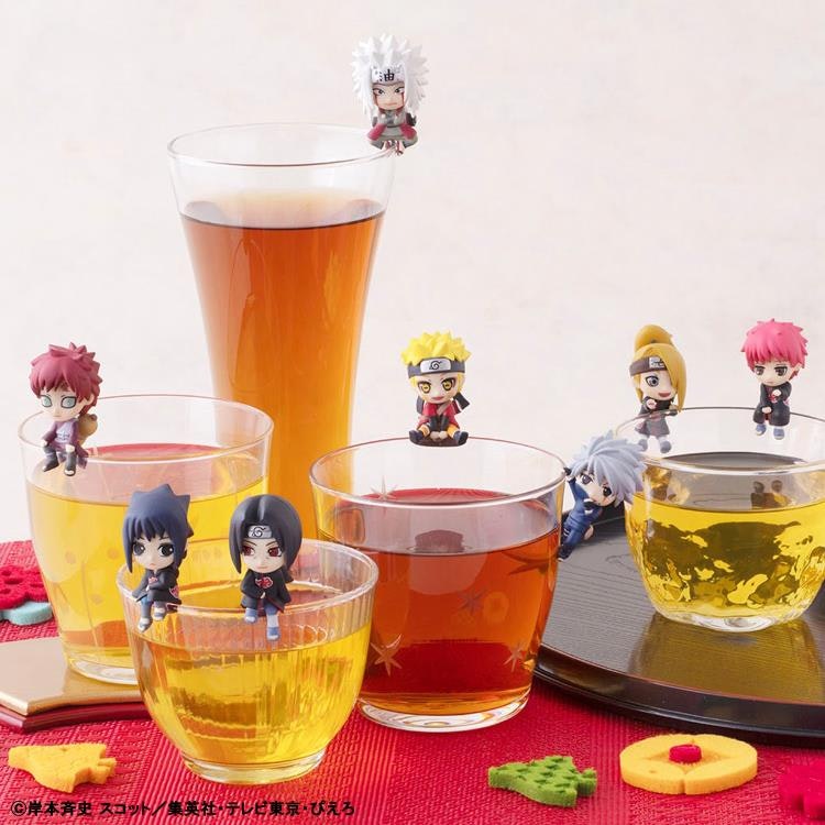 Naruto: Shippuden Ochatomo Have A Tea Break! Box of 8 Random Figures