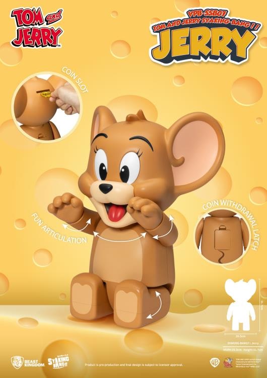 Tom and Jerry Syaking-Bang!! Jerry Piggy Bank