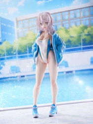 Kekemotsu Illustration Tsundere Manager Komari 1/6 Scale Figure