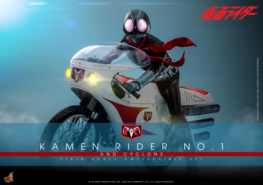 Kamen Rider TMS148 Kamen Rider No.1 & Cyclone 1/6th Scale Collectible Figure Set