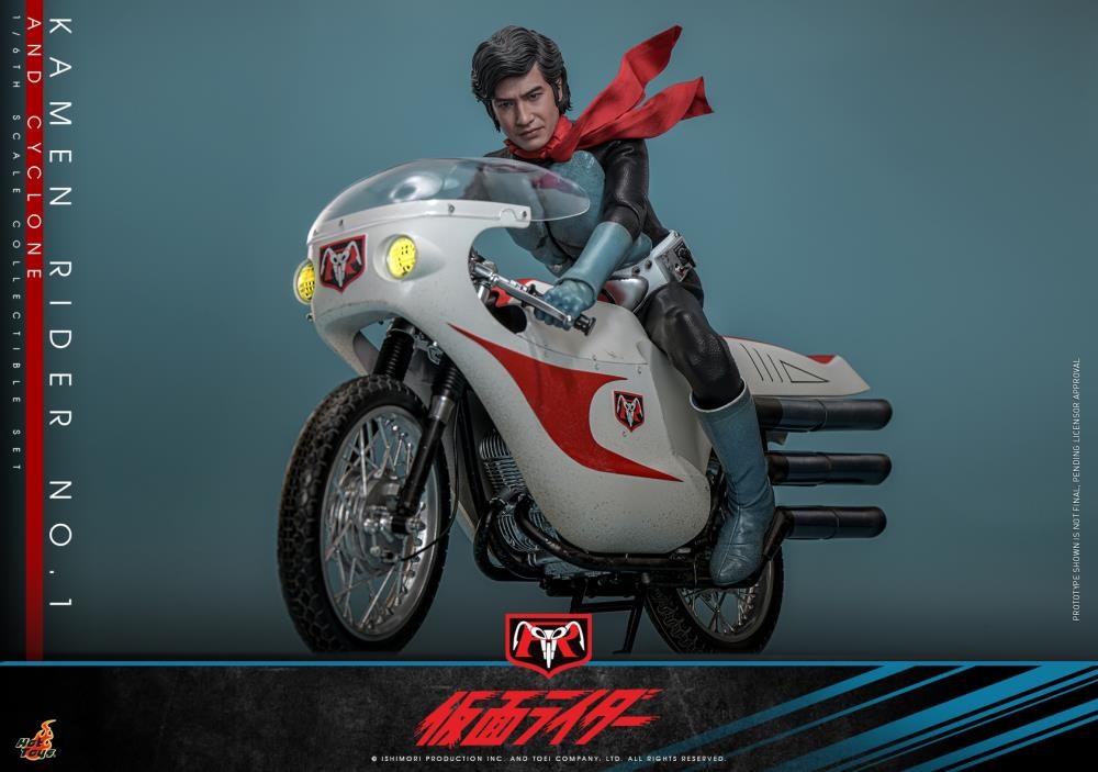 Kamen Rider TMS148 Kamen Rider No.1 & Cyclone 1/6th Scale Collectible Figure Set