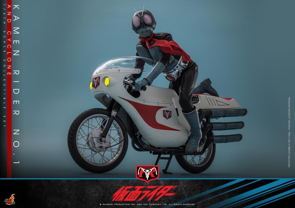Kamen Rider TMS148 Kamen Rider No.1 & Cyclone 1/6th Scale Collectible Figure Set