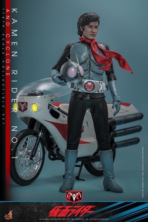 Kamen Rider TMS148 Kamen Rider No.1 & Cyclone 1/6th Scale Collectible Figure Set