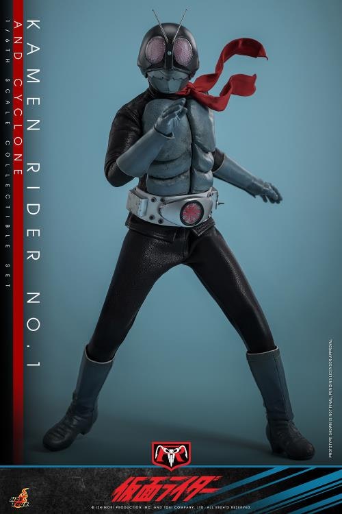 Kamen Rider TMS148 Kamen Rider No.1 & Cyclone 1/6th Scale Collectible Figure Set