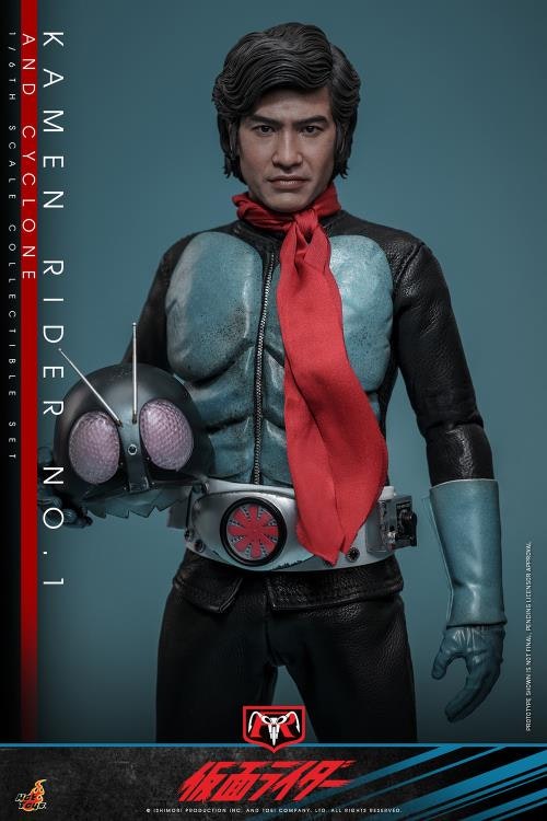 Kamen Rider TMS148 Kamen Rider No.1 & Cyclone 1/6th Scale Collectible Figure Set