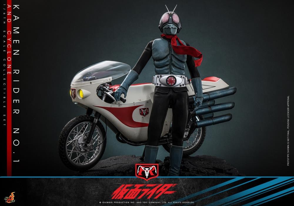 Kamen Rider TMS148 Kamen Rider No.1 & Cyclone 1/6th Scale Collectible Figure Set