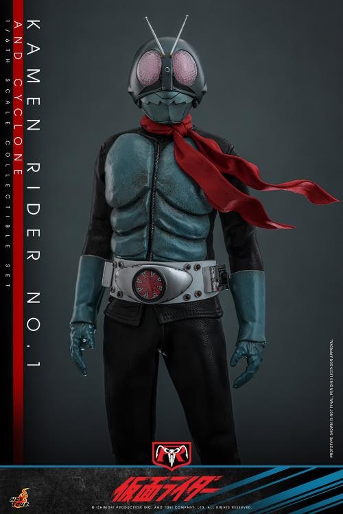 Kamen Rider TMS148 Kamen Rider No.1 & Cyclone 1/6th Scale Collectible Figure Set