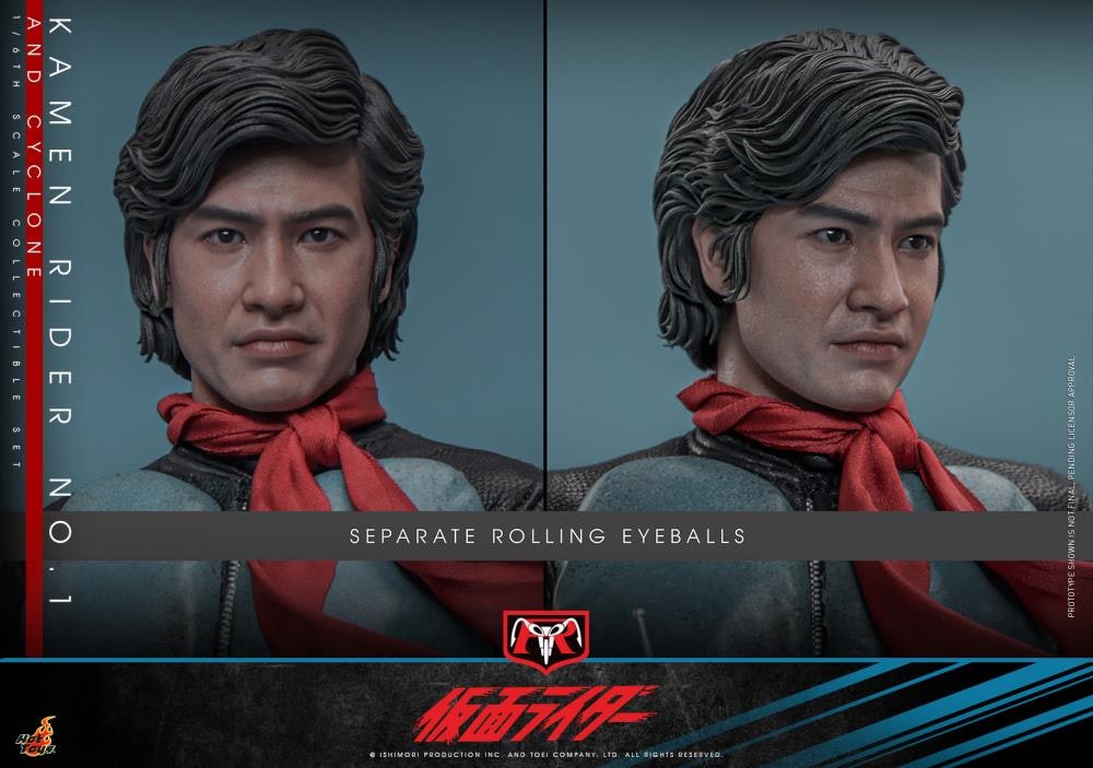 Kamen Rider TMS148 Kamen Rider No.1 & Cyclone 1/6th Scale Collectible Figure Set