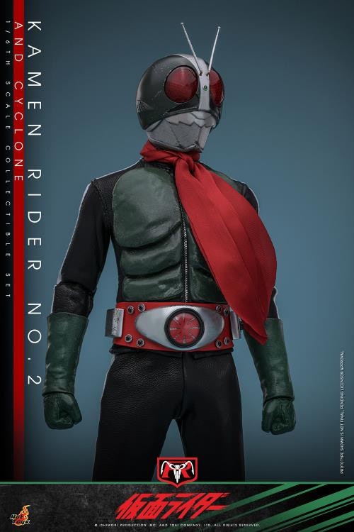 Kamen Rider TMS149 Kamen Rider No.2 & Cyclone 1/6th Scale Collectible Figure Set