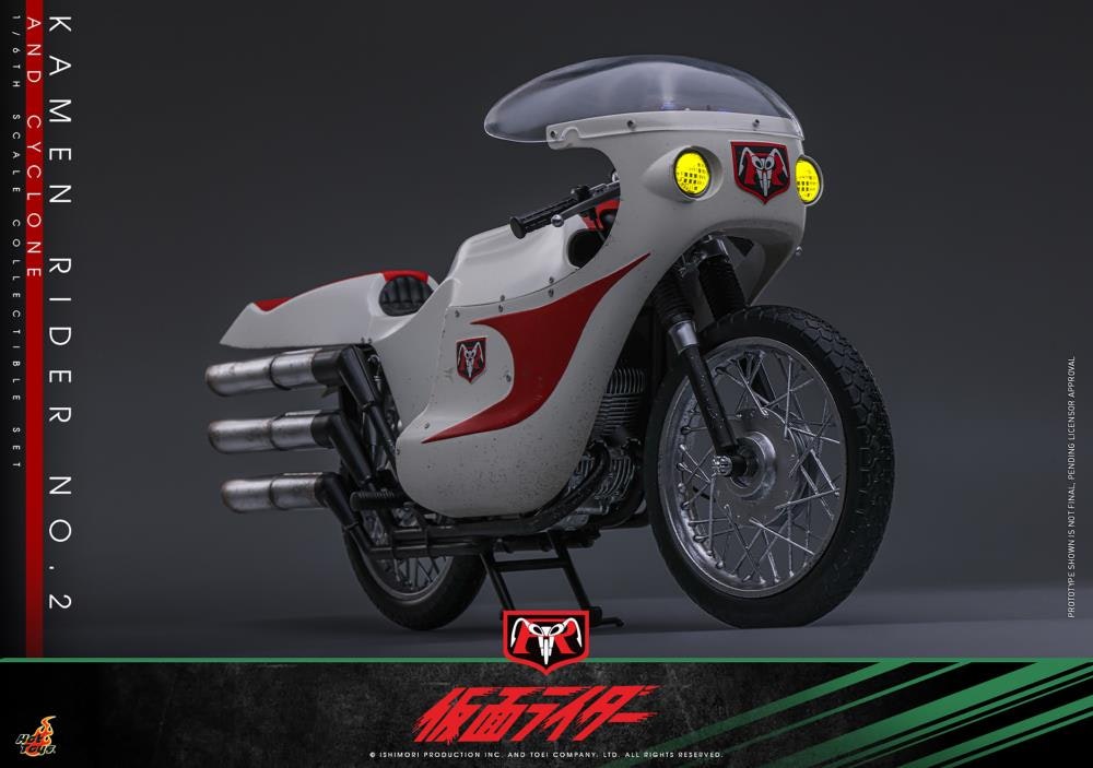 Kamen Rider TMS149 Kamen Rider No.2 & Cyclone 1/6th Scale Collectible Figure Set