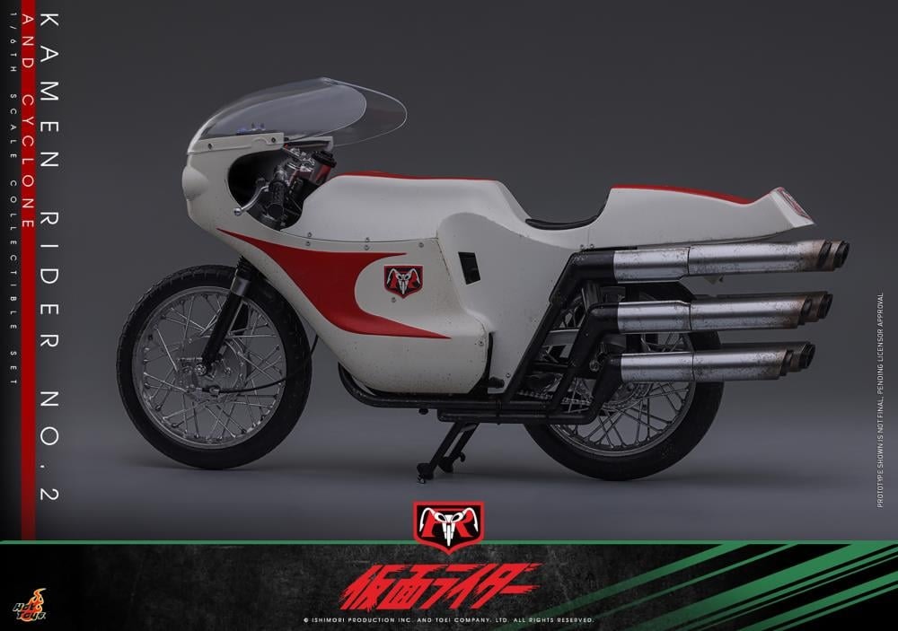 Kamen Rider TMS149 Kamen Rider No.2 & Cyclone 1/6th Scale Collectible Figure Set