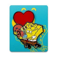 SpongeBob SquarePants Bobble Pin Badge Spongebob Heart