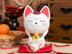 Dandadan S-Fire Turbo Granny (Beckoning Cat Ver.) Piggy Bank Figure