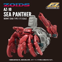 Zoids Advanced Zi AZ-10 Sea Panther 1/72 Scale Model Kit