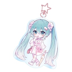 Vocaloid Acrylic Keychain Hatsune Miku (Kawaii Summer Time)