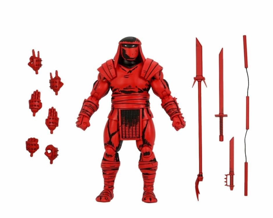 Teenage Mutant Ninja Turtles Foot Enforcer (Red & Black Variant) (Mirage Comics) Action Figure