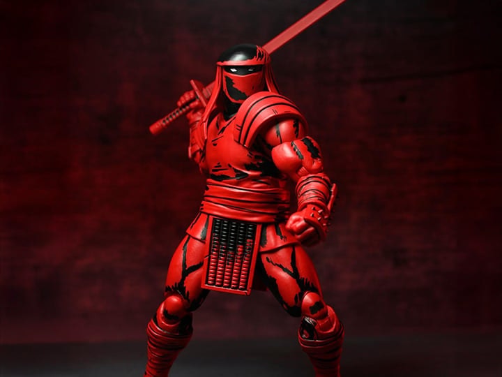 Teenage Mutant Ninja Turtles Foot Enforcer (Red & Black Variant) (Mirage Comics) Action Figure