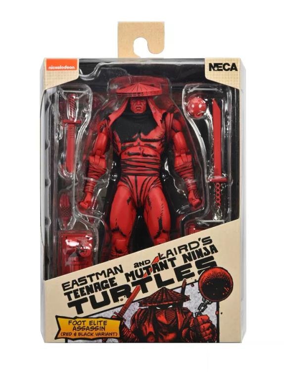 Teenage Mutant Ninja Turtles Foot Elite Assassin (Red & Black Variant) (Mirage Comics) Action Figure