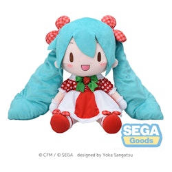 Vocaloid Fuwa Petit Hatsune Miku Lovely Strawberry Plush