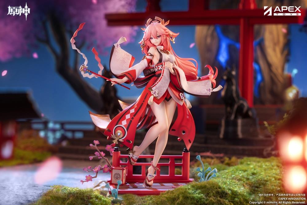 Genshin Impact Yae Miko (Astute Amusement Ver.) 1/7 Scale Figure (With Bonus)