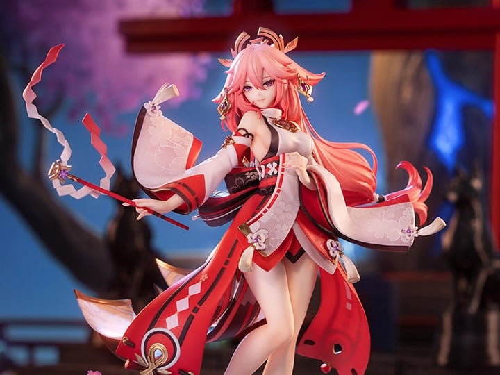 Genshin Impact Yae Miko (Astute Amusement Ver.) 1/7 Scale Figure (With Bonus)