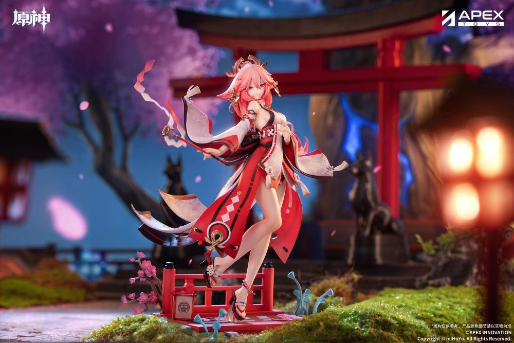 Genshin Impact Yae Miko (Astute Amusement Ver.) 1/7 Scale Figure (With Bonus)