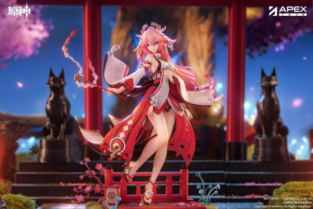 Genshin Impact Yae Miko (Astute Amusement Ver.) 1/7 Scale Figure (With Bonus)