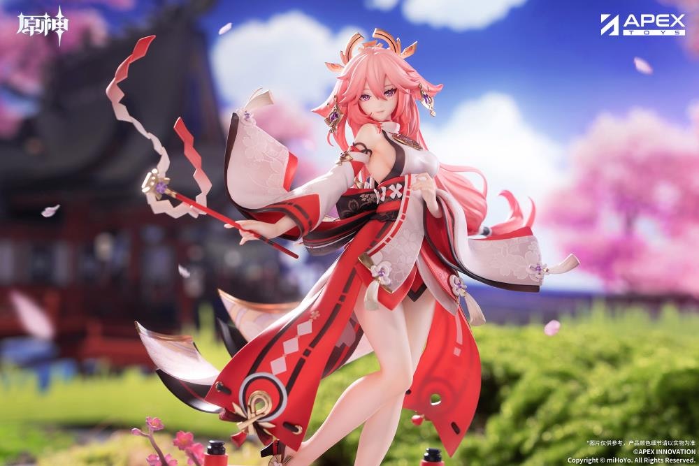 Genshin Impact Yae Miko (Astute Amusement Ver.) 1/7 Scale Figure (With Bonus)