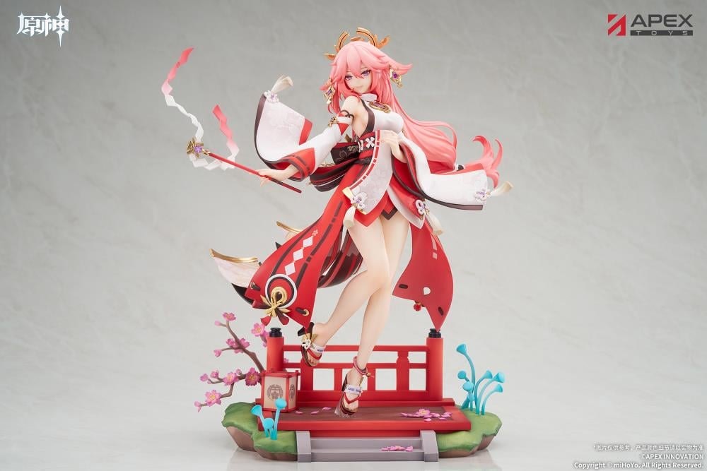 Genshin Impact Yae Miko (Astute Amusement Ver.) 1/7 Scale Figure (With Bonus)