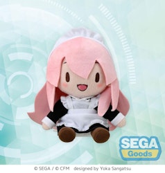 Hatsune Miku: Project DIVA Arcade Future Tone Fuwa Petit Plush Figure Megurine Luka (Maid Ver.)