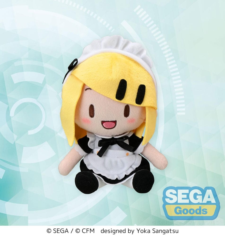 Hatsune Miku: Project DIVA Arcade Future Tone Fuwa Petit Plush Figure Kagamine Rin (Maid Ver.)