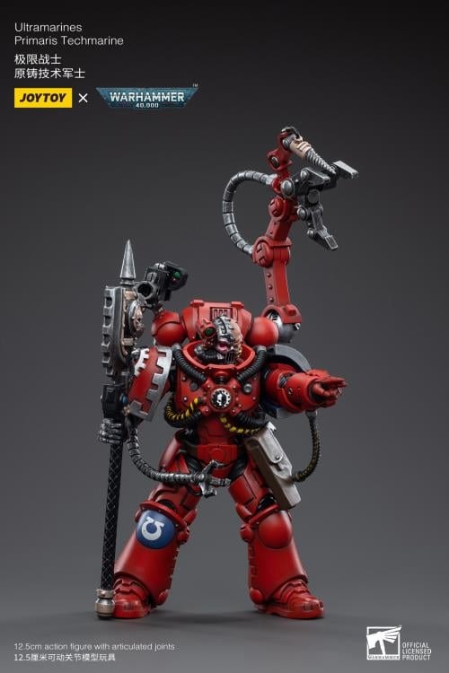 Warhammer 40K Ultramarines Primaris Techmarine Brother Tybestis 1/18 Scale Action Figure