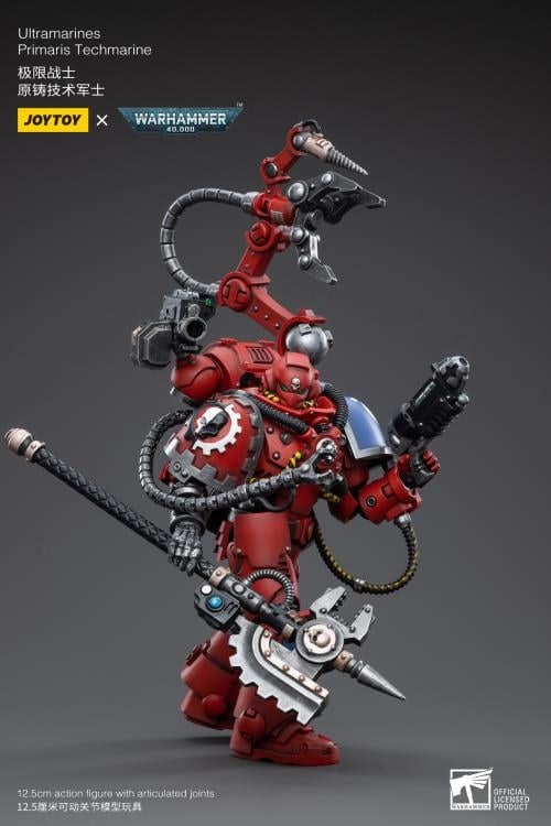 Warhammer 40K Ultramarines Primaris Techmarine Brother Tybestis 1/18 Scale Action Figure