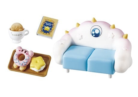 Kirby Cafe Time Boxed Set of 8 Figures and Accessories