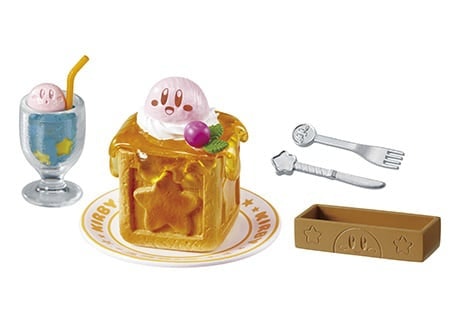 Kirby Cafe Time Boxed Set of 8 Figures and Accessories