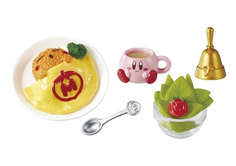 Kirby Cafe Time Boxed Set of 8 Figures and Accessories