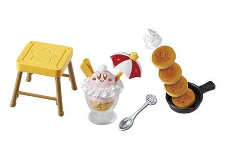 Kirby Cafe Time Boxed Set of 8 Figures and Accessories