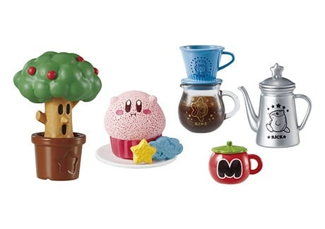 Kirby Cafe Time Boxed Set of 8 Figures and Accessories