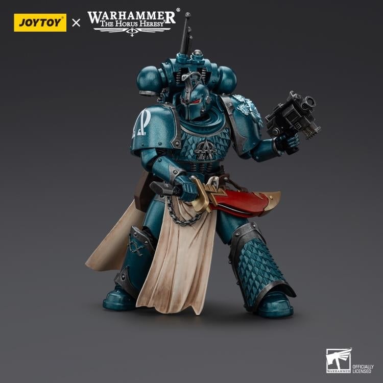 Warhammer: The Horus Heresy Alpha Legion Legion Praetor with Power Sword 1/18 Scale Action Figure