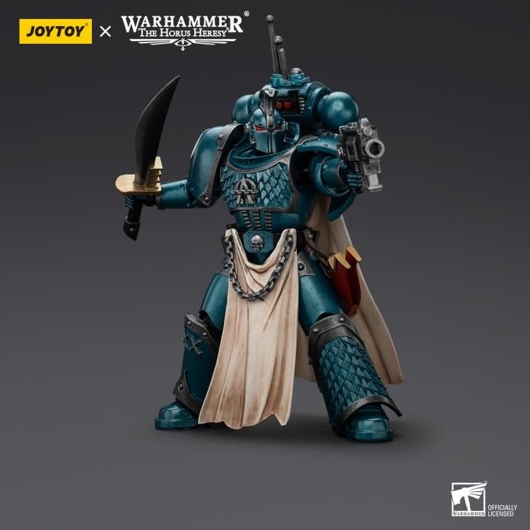Warhammer: The Horus Heresy Alpha Legion Legion Praetor with Power Sword 1/18 Scale Action Figure