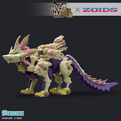Zoids x Monster Hunter Synergenex Series Gatling Fox Mizutsune 1/35 Scale Model Kit