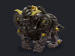 Zoids x Monster Hunter Synergenex Series Knuckle Kong Rajang 1/35 Scale Model Kit