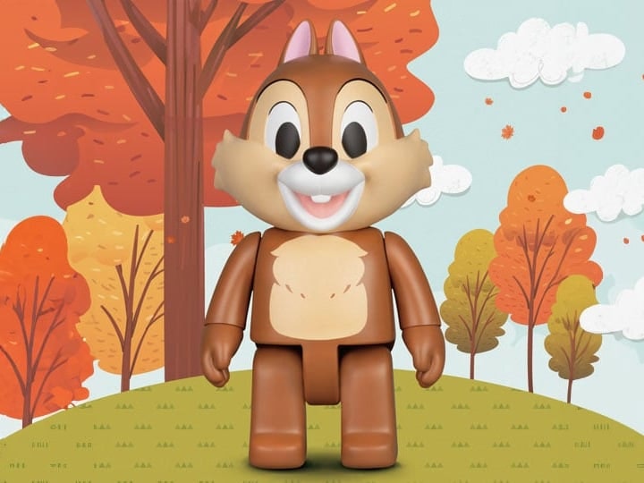 Chip 'n Dale Syaking-Bang!! Chip Vinyl Piggy Bank