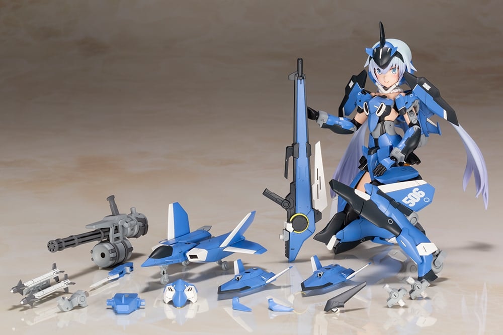 Frame Arms Girl Stylet XF-3 with Exosuit Stylet Model Kit Set
