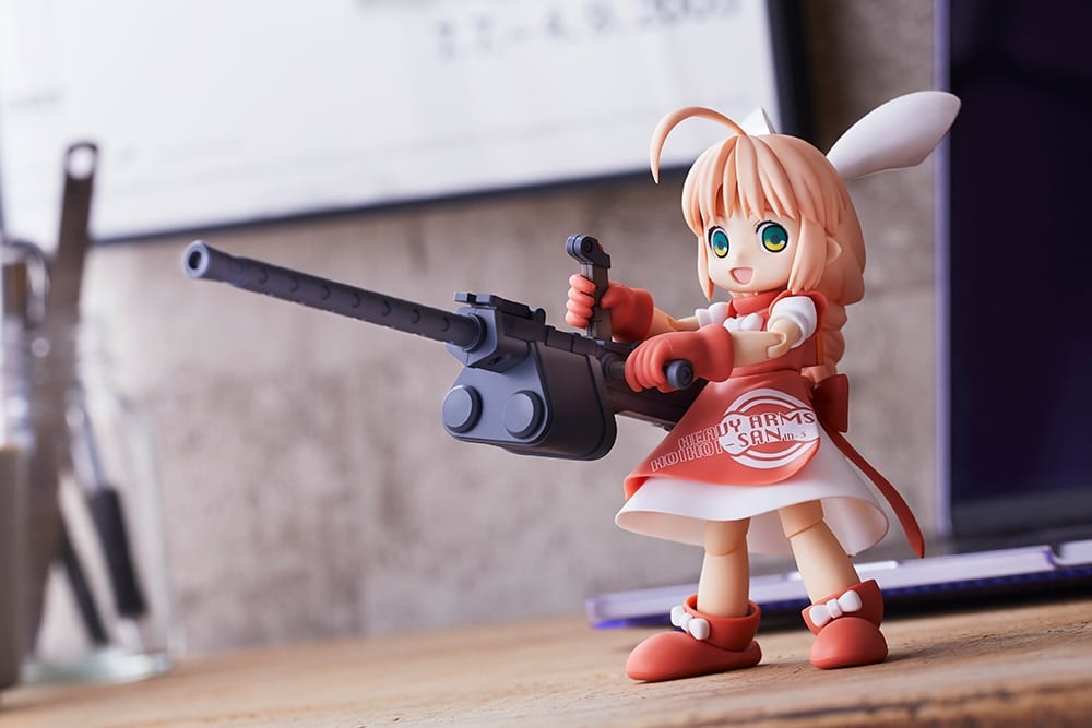 One-Shot Bug Killer!! Interceptor Doll HoiHoi-san Legacy HoiHoi-san (New Edition Heavy Arms Ver.) Model Kit